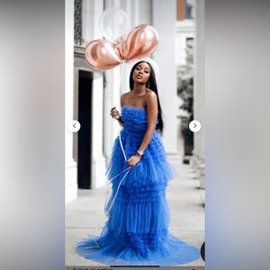 ❌❌SOLD❌❌❌Brand New Akira Tulle Maxi Gown